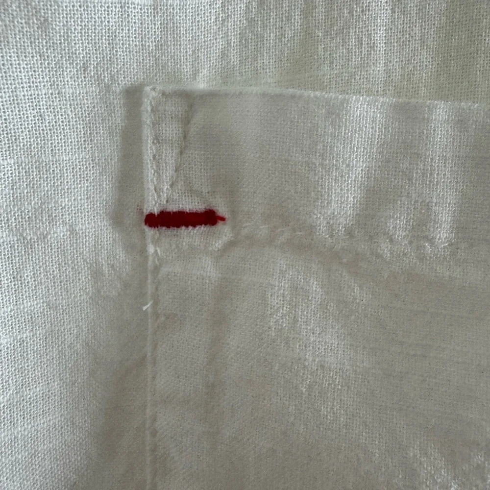 BEAUTIFUL BY LAWRENCE ZARIAN COTTON BOYFRIEND SHIRT PLUS SZ 1X - Picture 5 of 5